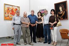 Открылась первая персональная выставка художника Эльнура Расулова